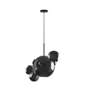 Светильник подвесной светодиодный Loft It Bolle Lf_2029-p6 1.86 м² теплый белый (желтый) свет цвет черный/дымчатый