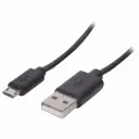Кабель USB 2.0-micro USB Sonnen медь 1 м цвет черный