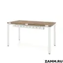 Письменный стол ПС-26609.70x160:HH.25/04-03 Zamm Формат (Тип 3) 160x75x70 см Металл цвет коричневый