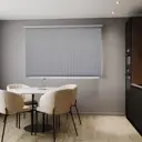 Комплект вертикальных жалюзи Унистайл Vzhblser 185x180 см алюминий цвет серебристый