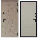 Входная дверь Diva 97/1 правый 205x96см цвет дуб натуральный/софт шампань н13