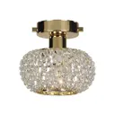 Люстра потолочная Favourite Sternchen Fv_1390-1u 1 лампа 3 м² цвет золото