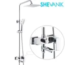 Душевая система Shevanik S9536 1 режим цвет хром