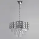 Люстра подвесная Reluce Нет 08272-0.4-08 cr 8 лампа 16 м² цвет хром