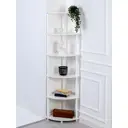 Стеллаж деревянный Gastrorag 40x183.6x40 см нагрузка до 5 кг лдсп цвет белый