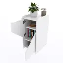 Тумба офисная Stalkermebel Mini 31x42x64 см ЛДСП цвет белый