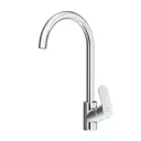 Смеситель для раковины Am.pm Chick F8202700 с высоким поворотным изливом цвет хром