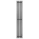 Полотенцесушитель электрический Primoclima Sol R E Graphite 210x1500 мм 151 Вт с терморегулятором I-образный цвет графитовый