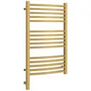 Полотенцесушитель электрический Сунержа Аркус 3.0 левый 500x800 мм 300 Вт с терморегулятором лесенка цвет матовое золото