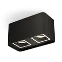Светильник точечный накладной Ambrella light Xs7851020 2 м² цвет черный
