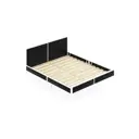 Кровать Solarius Kr160loft-ser-white 165 x 90 x 206 см сосна цвет серый