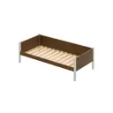 Кровать Solarius tahta-obiv-rs9-80-200plat Тахта односпальная Классика 90 x 63 x 210 см двп цвет коричневый/платиновый