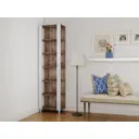 Стеллаж деревянный Мебельная компания е1 35x240x44 см нагрузка до 25 кг лдсп цвет крафт табачный