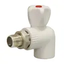 Кран для радиатора угловой СТМ Пласт 1/2" полипропилен CPRL2512