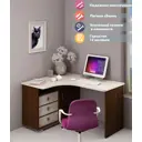 Стол Мэрдэс СР-145С ВКК-ЛЕВ НОВЫЙ 116x75x140 см лдсп цвет венге, карамель