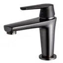 Смеситель для раковины Maxonor pure life Pl1085-7 однорычажный цвет черный матовый