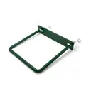 Хомут оцинкованный Ювента для столба 40x40 мм ППК RAL6005 зеленый комплект 20шт