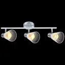 Спот поворотный Reluce 05968-0.8-03 wh+cr 3 лампы E14 18 м² цвет белый