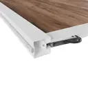 Дверь-купе DKP75/245.K004-53 245.5x75 см ЛДСП цвет дуб коричневый табак