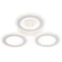 Люстра потолочная светодиодная Escada 10256--3LED Diamond 22 м² регулируемый белый свет цвет белый
