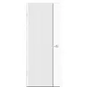 Комплект межкомнатной двери Wanmark Синди-5М глухая 200x70см цвет белый с коробом и наличниками