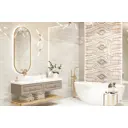 Плитка Eletto ceramica 508361101 24.2x70см 1.19 м² цвет бежевый, цена за упаковку