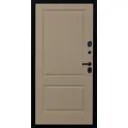 Входная дверь Diva ДХ-46 205x86см левый черный кварц/Д7 софт шампань