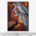 Картина Artnomore Stone color palettes angles and shapes No 2 2024г. AR-777000453 75x105 см