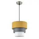 Светильник подвесной Lumion Ilaida Lmn_8038_1 1 лампа 3 м² цвет никель