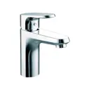 Смеситель для раковины BRAVAT Pure F1105161C 00177407 стационарный цвет хром