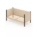Кровать Solarius Тахта орто основание tahta-obiv-spin-beg80-170ven-orto 90 x 101 x 180 см дерево цвет бежевый/венге