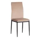 Кухонный стул Tetchair Capri 49x94x41 см вельвет цвет бежевый