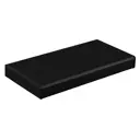 Подоконник Vitrage Design 1850x350мм черный полуматовый