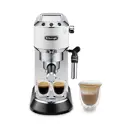 Рожковая кофеварка Delonghi Ec685.w цвет серебристый, белый