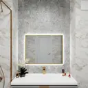 Зеркало со встроенной подсветкой One mirror 9060зсх 60x90 см