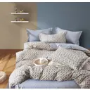 Комплект постельного белья Tango Novella 1.5-спальный сатин наволочки 50x70 - 1 шт 70x70 - 1 шт цвет белый/желтый/темно-серый TS01-X267