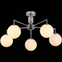 Люстра на штанге Illumico Il0064-5c-79 cr 5 ламп 15 м² цвет хром