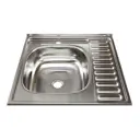 Мойка для кухни Mixline 58527967 60x60 см глубина чаши 16 см нержавеющая сталь цвет хром