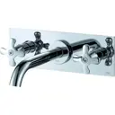 Смеситель для раковины D&K DA1414401 двухвентильный цвет хром