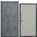 Входная дверь Diva 48 205x96см левый цвет софт шампань Н10/бетон