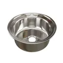 Мойка для кухни врезная с коландером Tropfberg 58528185 51x51 см глубина чаши 18 см нержавеющая сталь цвет серый