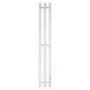 Полотенцесушитель электрический Primoclima Sol Q E White 150x1000 мм 89 Вт с терморегулятором I-образный цвет белый матовый