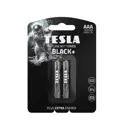Батарейка Tesla Black+ алкалиновая LR03 AAA 2 шт.