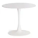 Кухонный стол круглый Tetchair Tulip/тулип 90x90 см керамика цвет белый