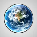 Настенный светильник Imperiumloft Cosmos earth d60 208936-23 цвет белый