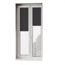 Рулонная штора Унистайл LKRCHERN048125 48x125 см, черный