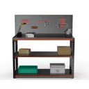 Стол-верстак Metalex Kit 204642 950x1500x500 мм, максимальная нагрузка до 260 кг