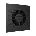 Вентилятор осевой вытяжной Diciti Slim 4C D100 мм 25 дБ 90 м³/ч обратный клапан цвет матовый черный