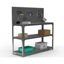 Стол-верстак Metalex 205095 950x1200x400 мм, максимальная нагрузка 260 кг