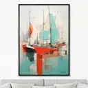 Картина Artnomore In the harbor 2024г. AR-777000552 75x105 см